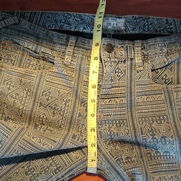 HOST PICK! ❤️Free People pattern jeans - Picture 8 of 8